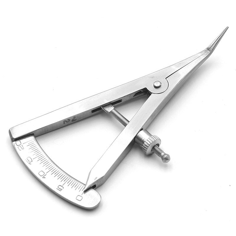 Castroviejo Caliper: 20mm Beak, 45° Precision for Surgical Excellence - Image 2
