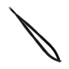 Precision Cuts: 18cm TIT Black Castroviejo Micro Scissors