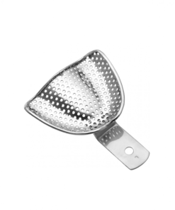 Edentulous Perforated L Upper Tray: Precision for Dental Impressions