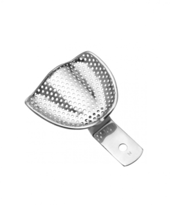Edentulous Perforated M Upper Tray: Precision for Dental Impressions