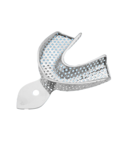 Perforated Lower Jaw Impression Trays: Range for Precise Dental Molding