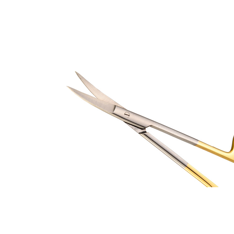 Superior Precision: 11.5cm Curved Iris TC Surgical Scissors for Professionals - Image 2