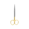 Precision Cuts: 11.5cm Straight Iris TC Surgical Scissors for Professionals