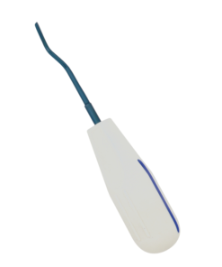 3mm Double Curved Plastic Luxating Elevator: Precision Dental Instrument