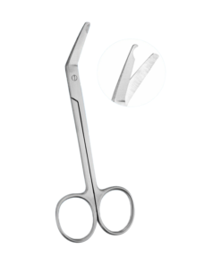 Precision Cuts: 11.5cm Curved Suture Stitch Scissors for Professionals